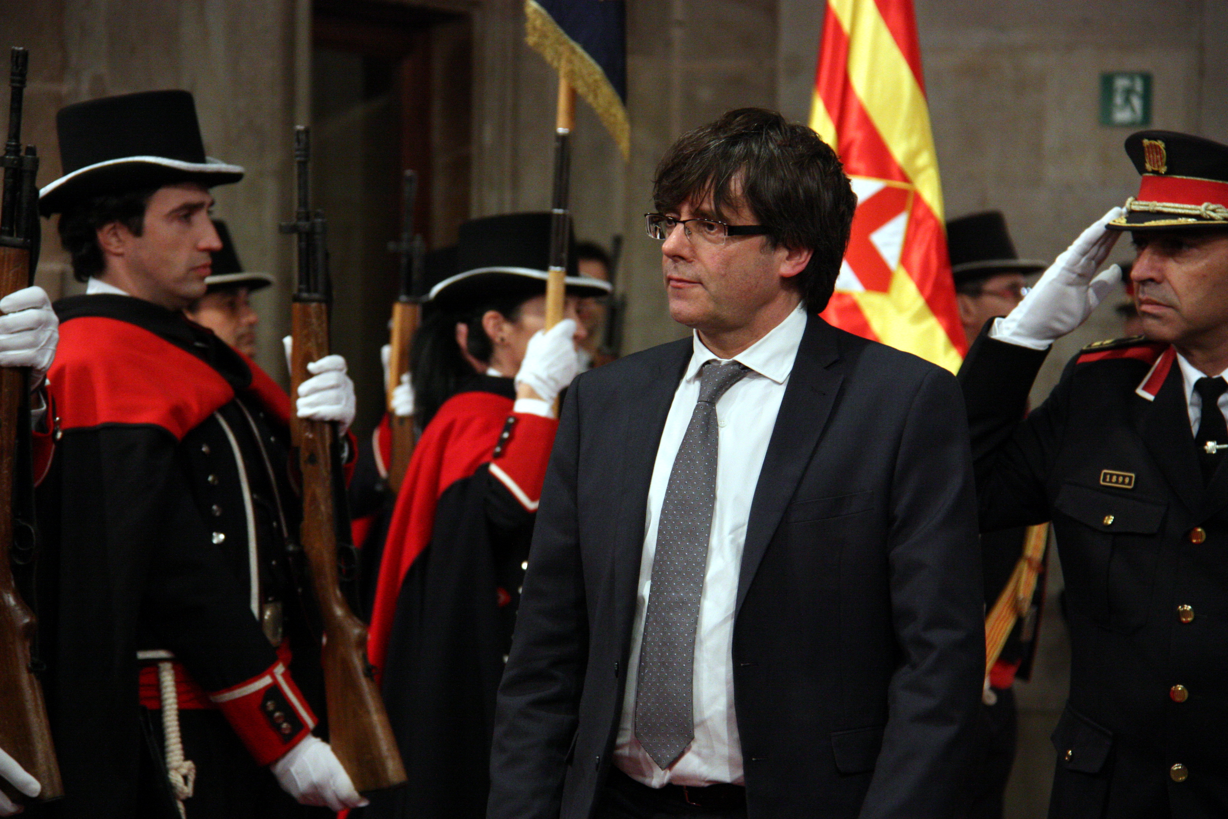 New Catalan President, Carles Puigdemont took office this Tuesday (by ACN)