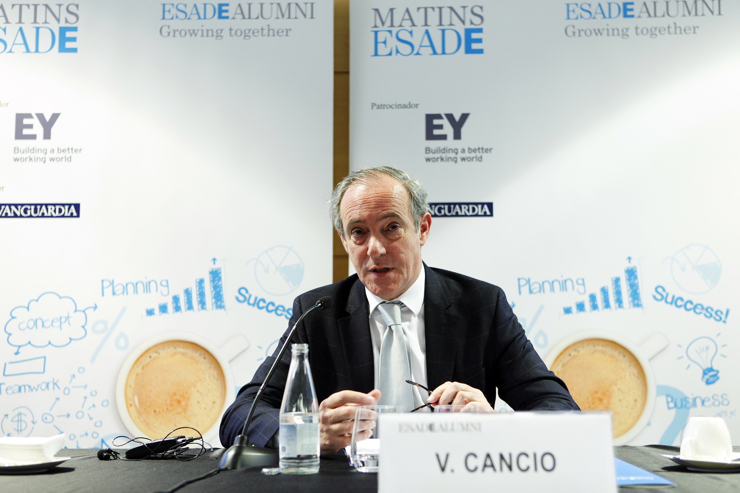 Zurich's CEO in Spain, Vicente Cancio (by ESADE)