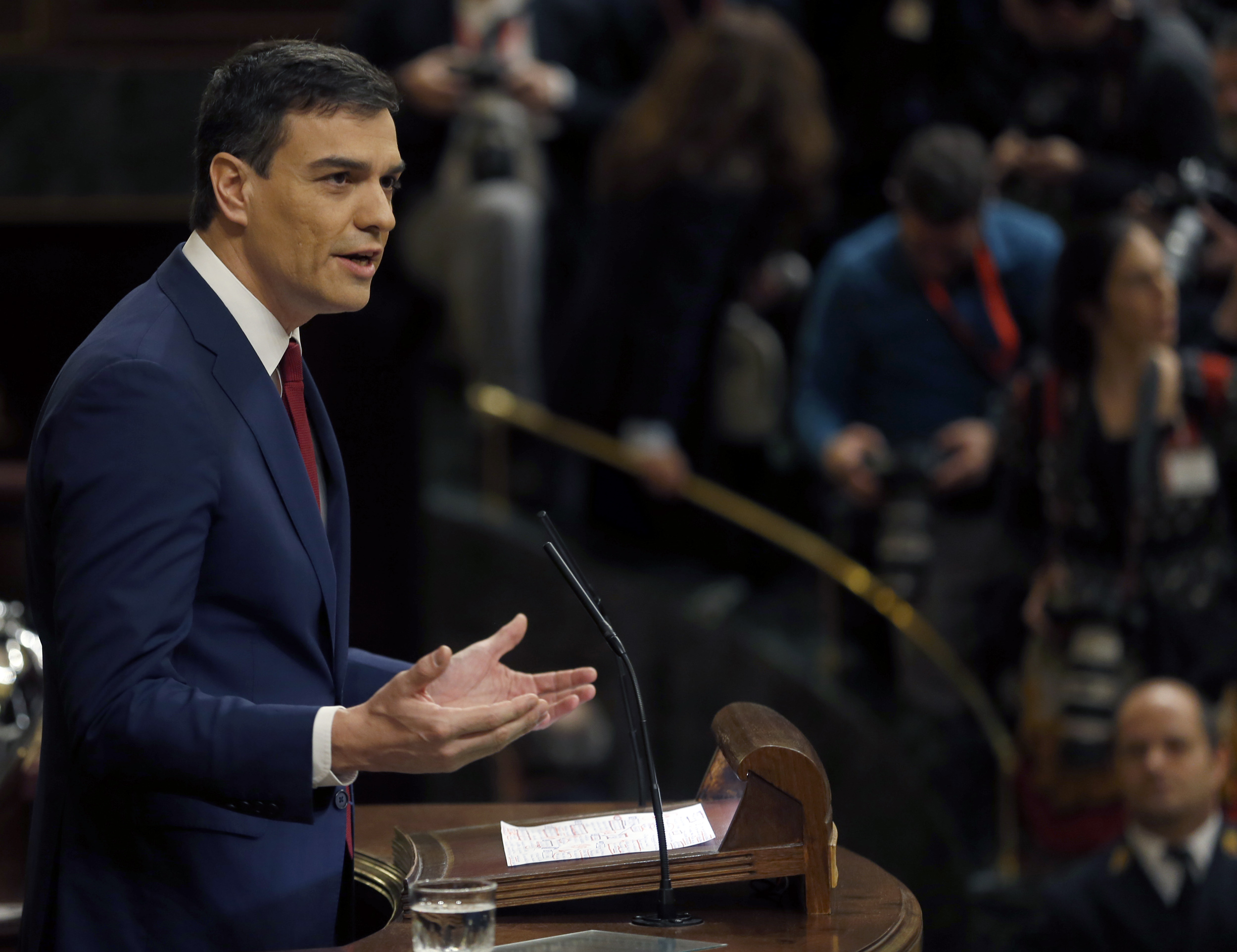PSOE's leader, Pedro Sánchez is the candidate to form a new government in Spain (by ACN)