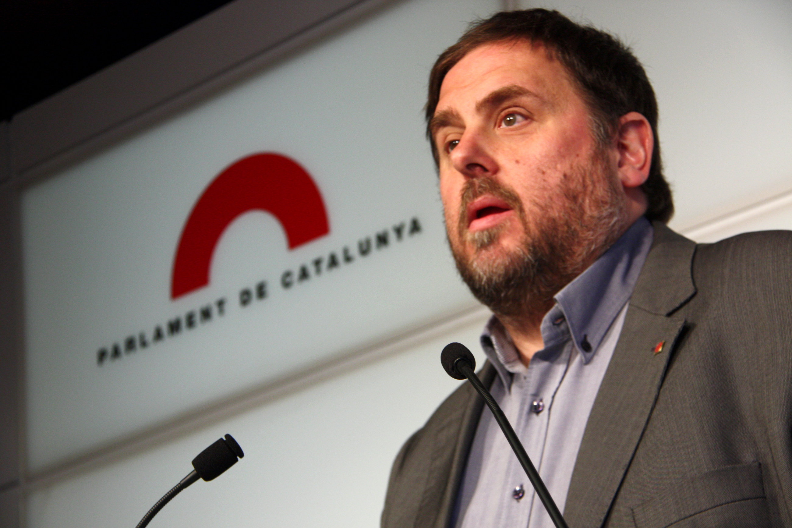 Catalan vice president and Catalan Minister for Economy and Tax Agency, Oriol Junqueras (by ACN)