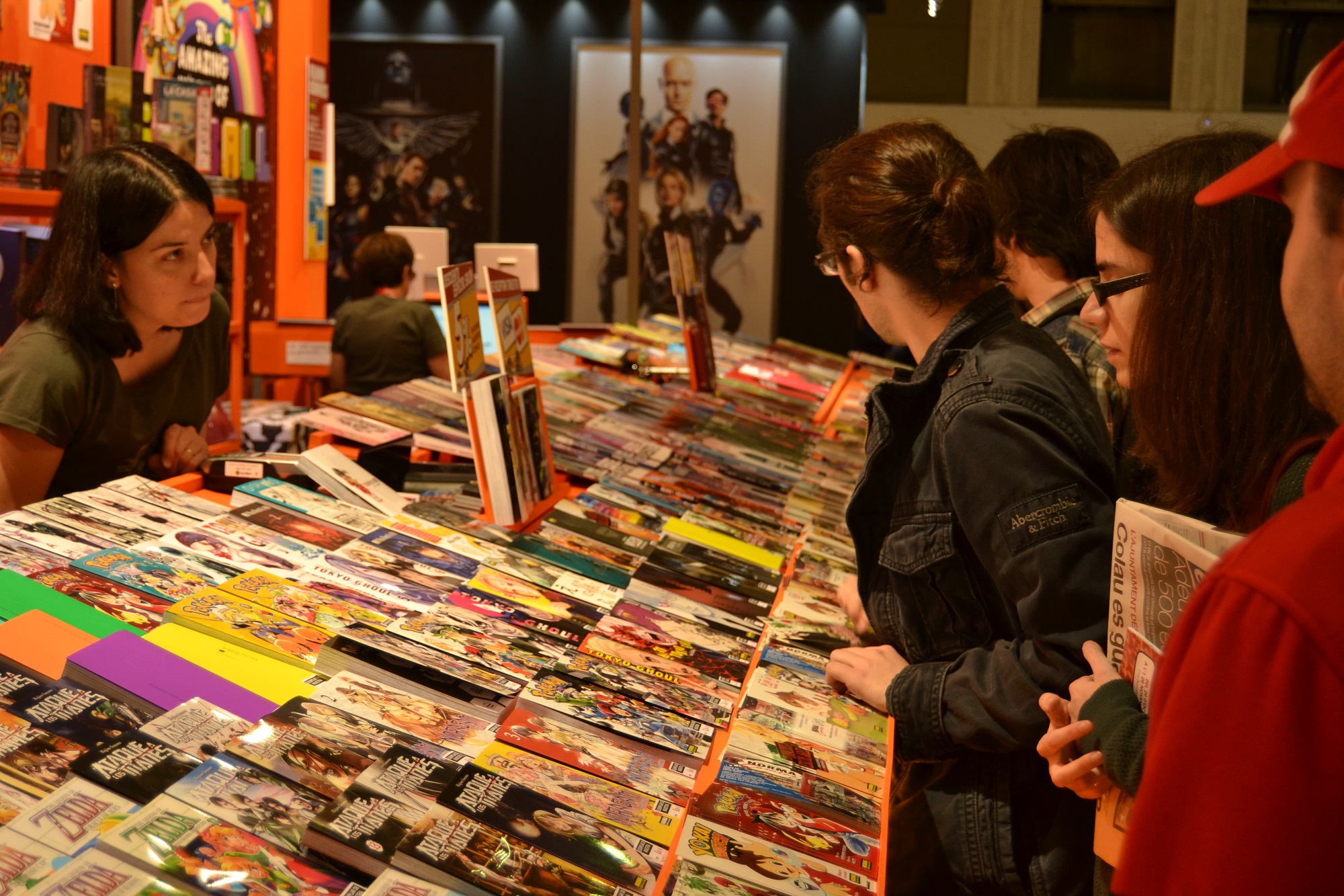 Visitors at Barcelona International Comic Fair (by Sergio Segura)