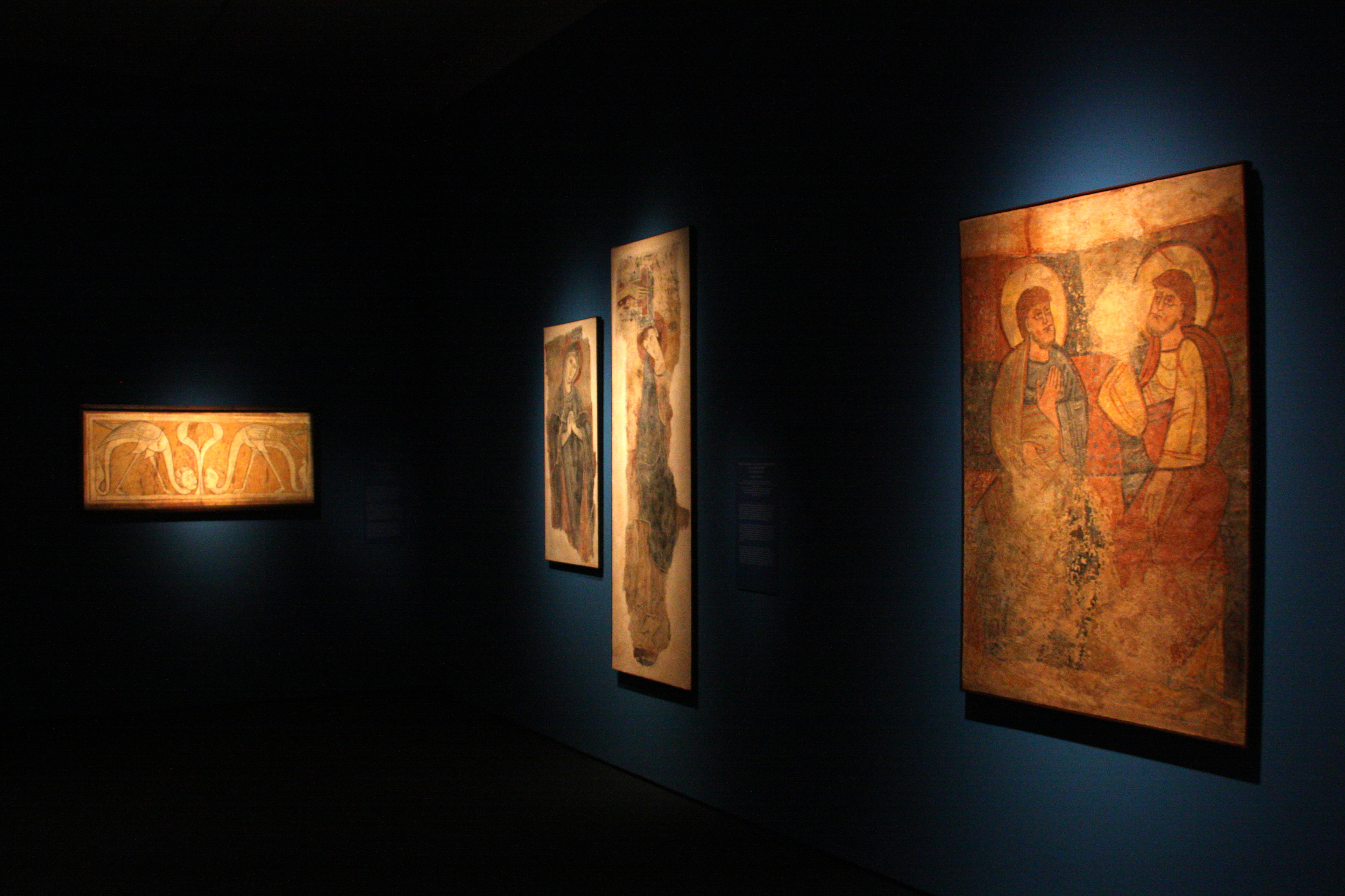 One of the exhibitions at the National Art Museum of Catalonia (MNAC)