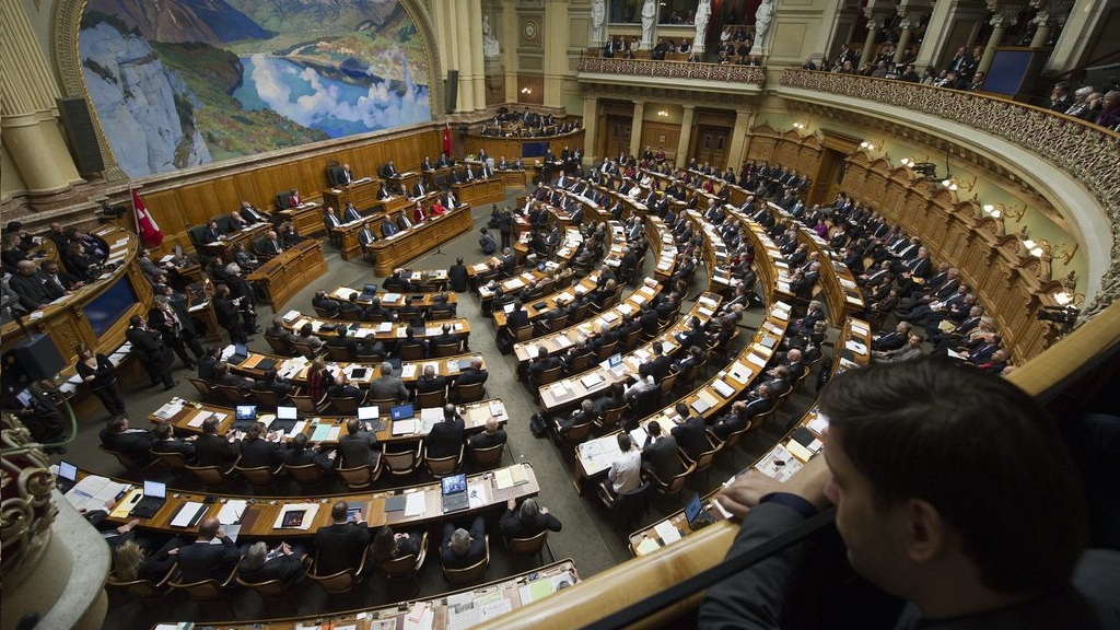 Image of the Swiss Parliament (by Le Conséil Federal)