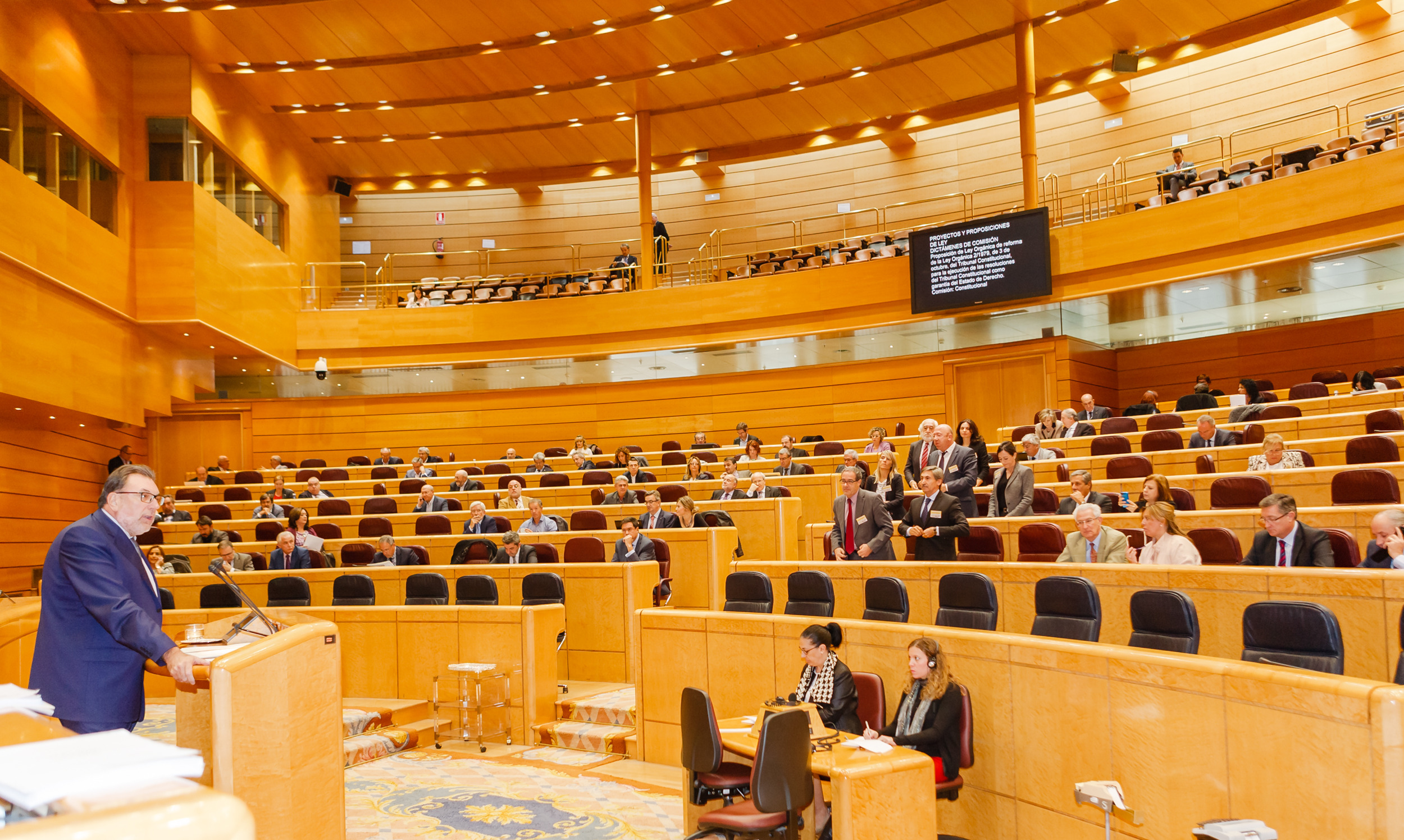 Image of the Spanish Senate, Spain's High Chamber (by ACN)