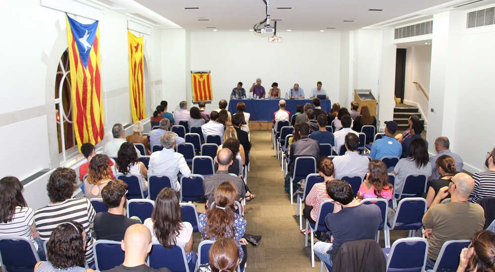 The debate ‘Catalan independence within the context of austerity and sovereignty crisis in Europe’ held this Tuesday in London (by ACN)