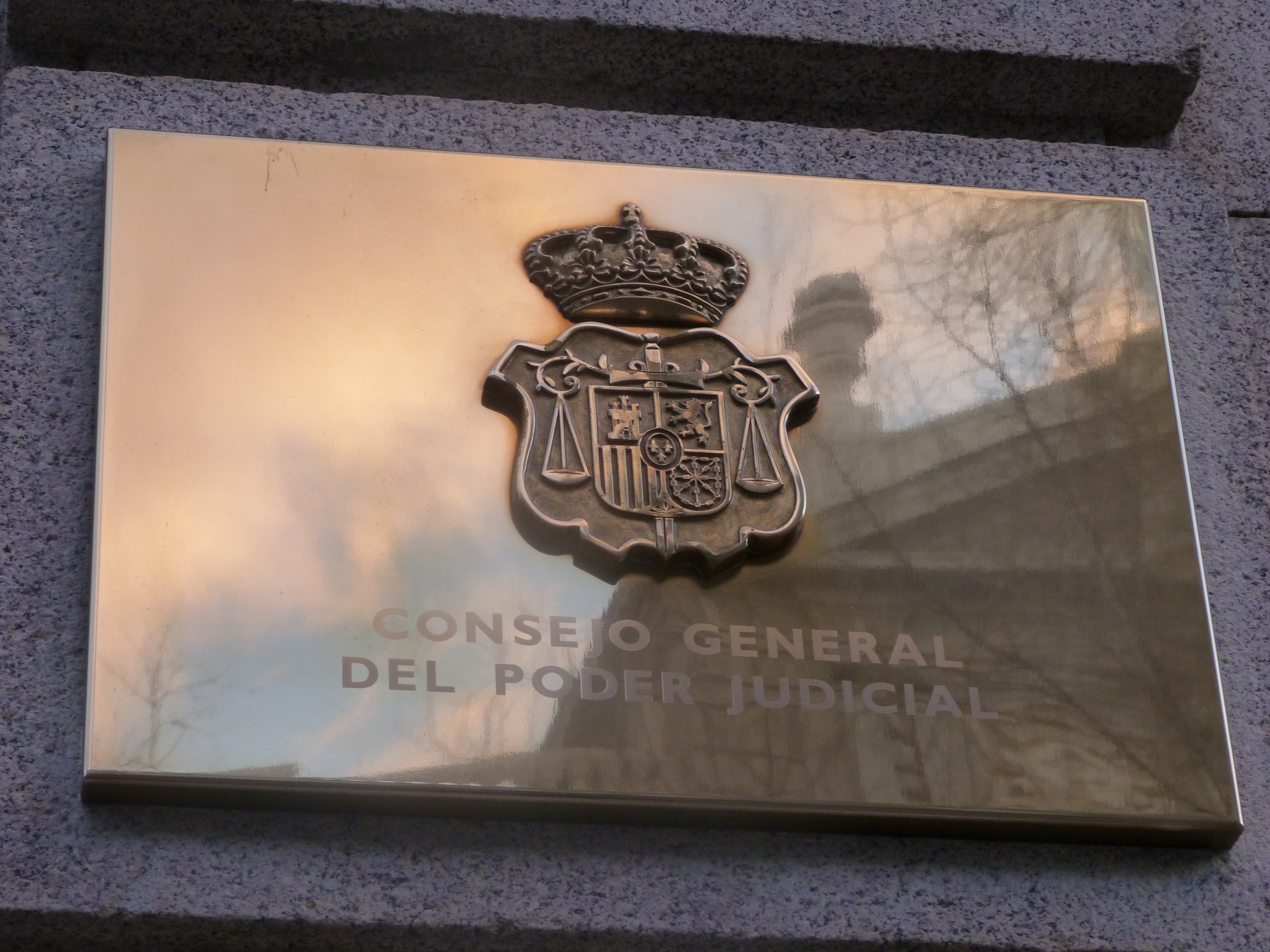 Emblem of the General Council of the Judiciary (CGPJ), Spain's highest judicial institution (by ACN)