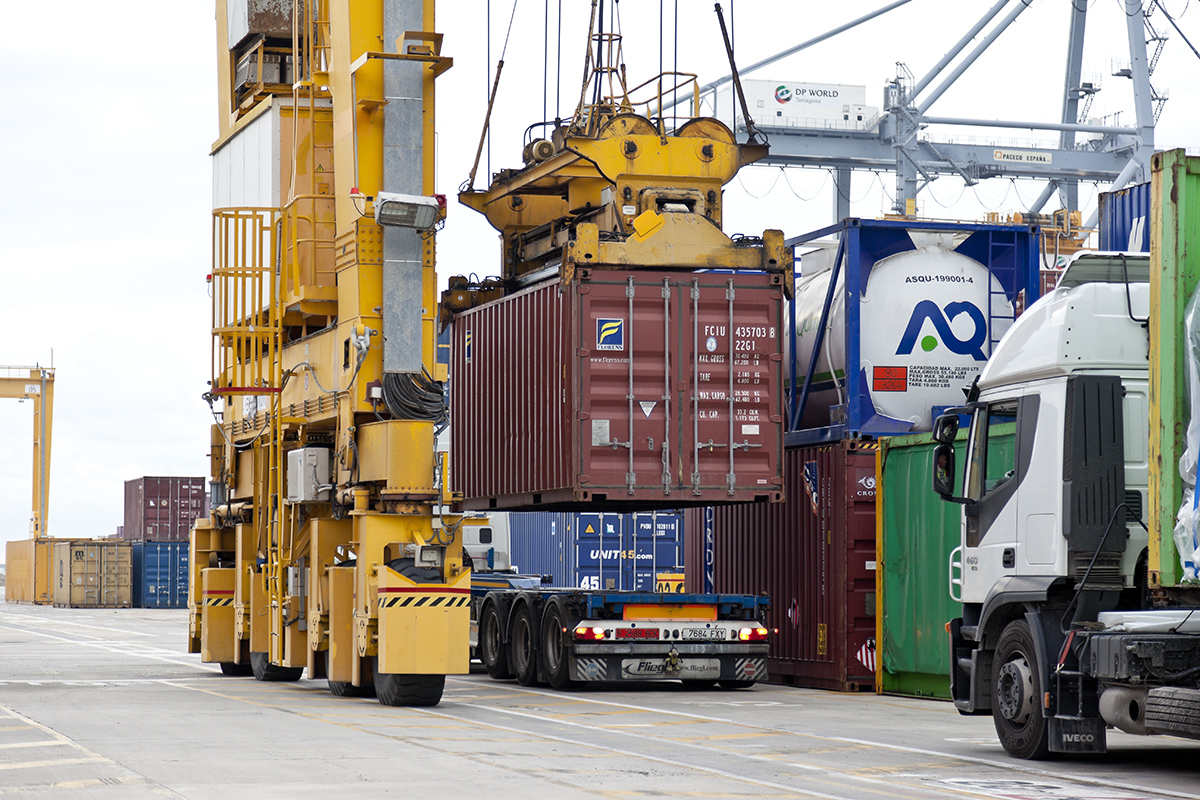 Freight traffic at Barcelona's Port (by ACN)