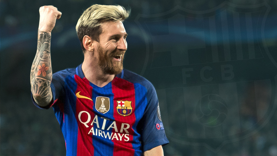 Barça player Leo Messi (by FCB)