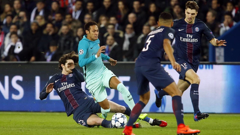 PSG ran out 4-0 winners at the Parc des Princes (by FCB)