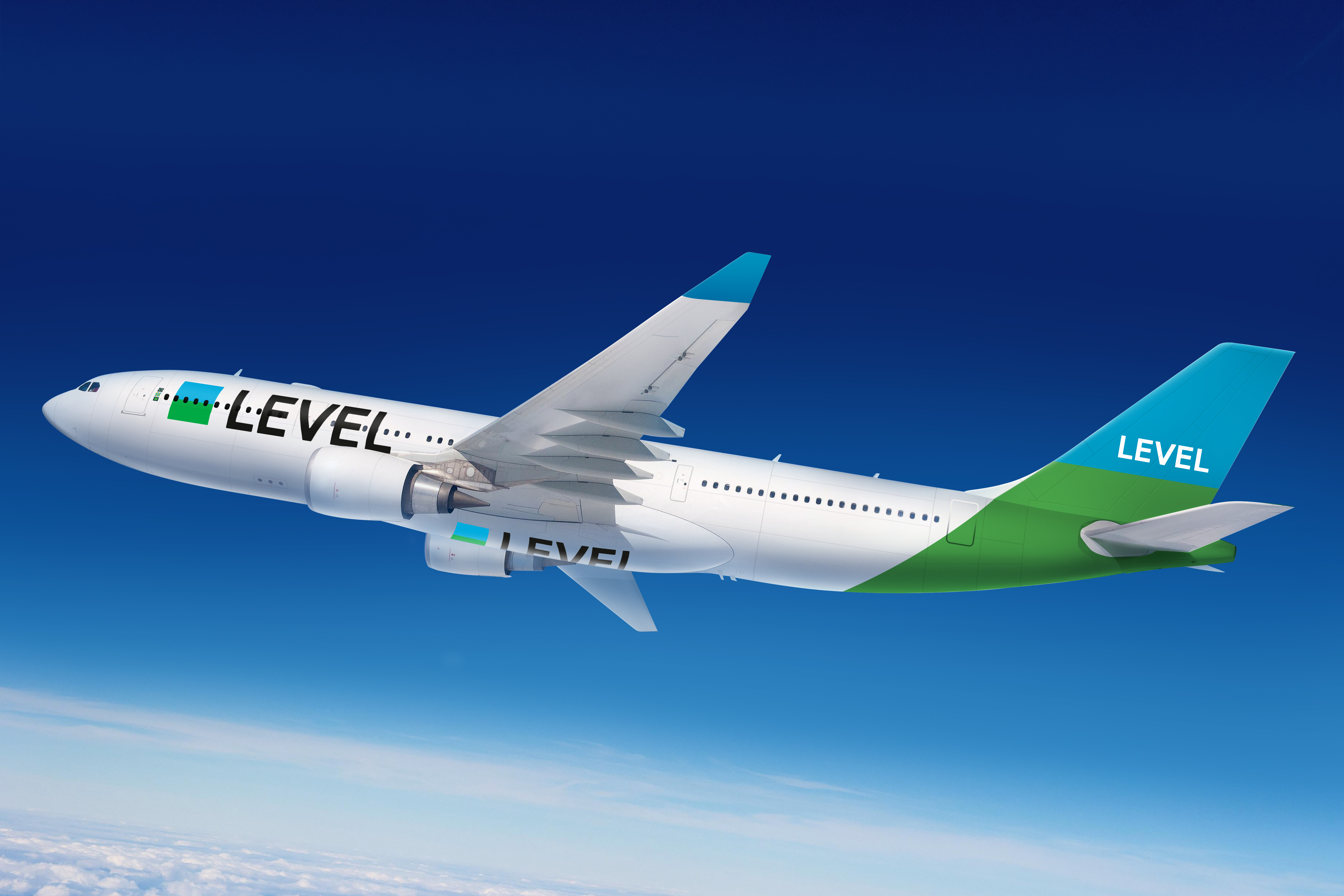 Virtual image of 'LEVEL', the new IAG's low-cost branch (by IAG)