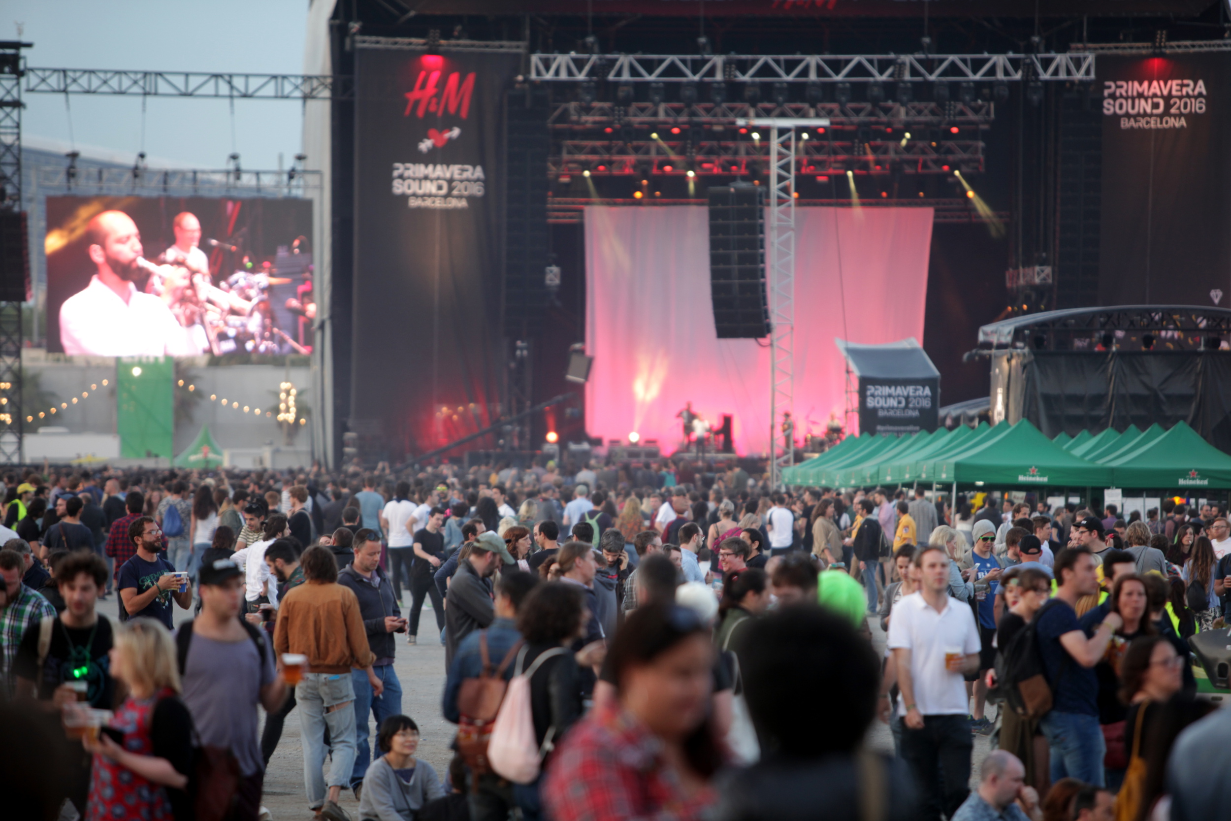 One of Primavera Sounds' concert, in 2016 (by ACN)