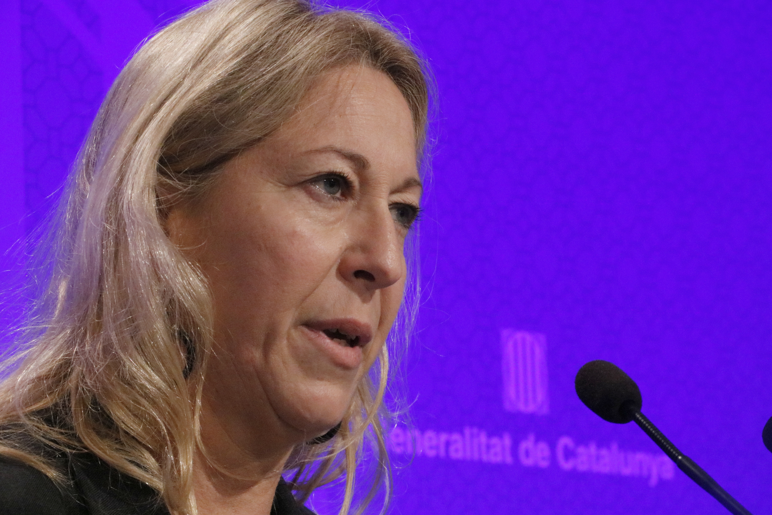 The Catalan Government Spokesperson, Neus Munté (by Rafa Garrido)