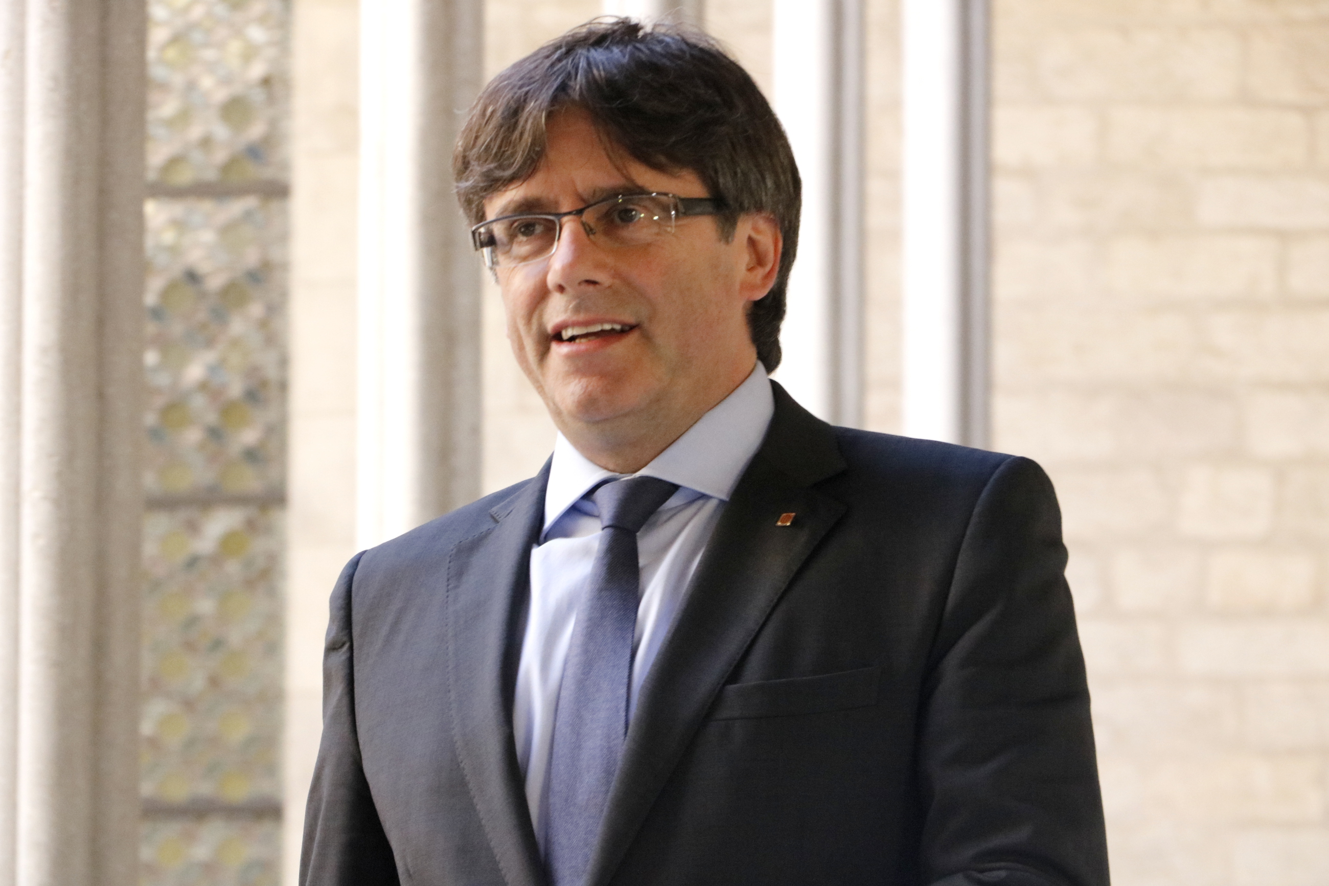 The Catalan President, Carles Puigdemont (by ACN)