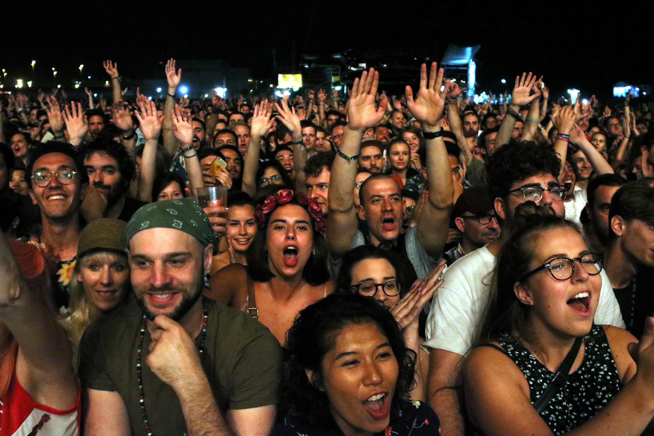 Public attending The XX concert, at Primavera Sound 2017 (by ACN)