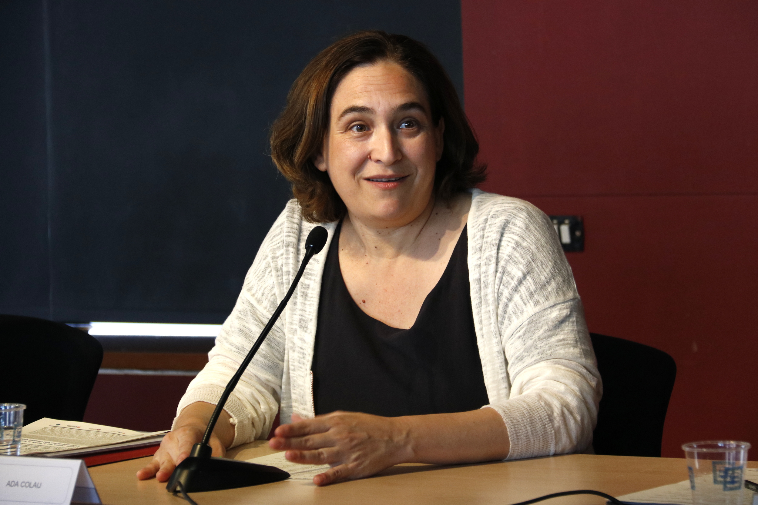 Mayor of Barcelona, Ada Colau (by ACN)
