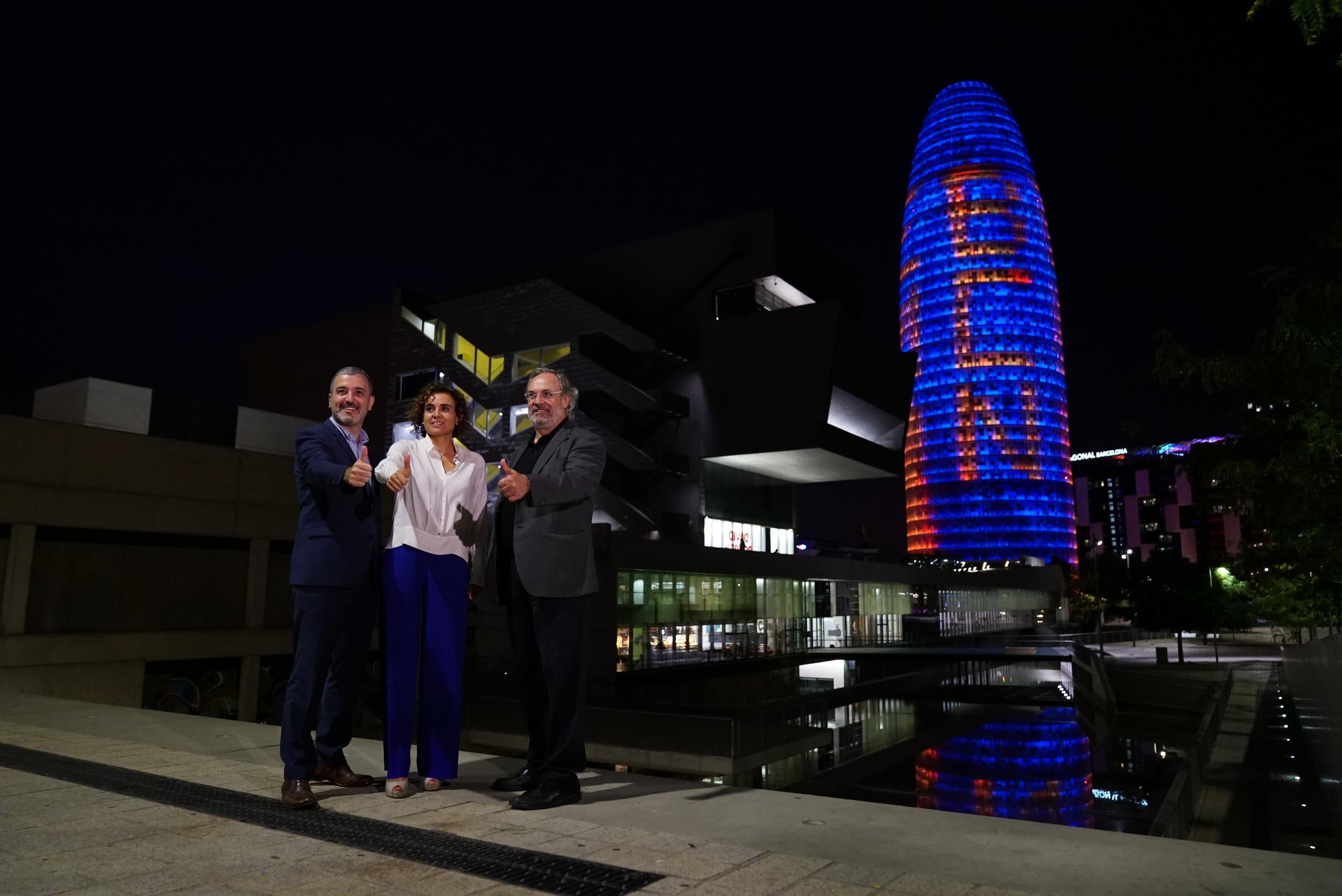 During the campaign of Barcelona to be the new home of the EMA (by ACN)