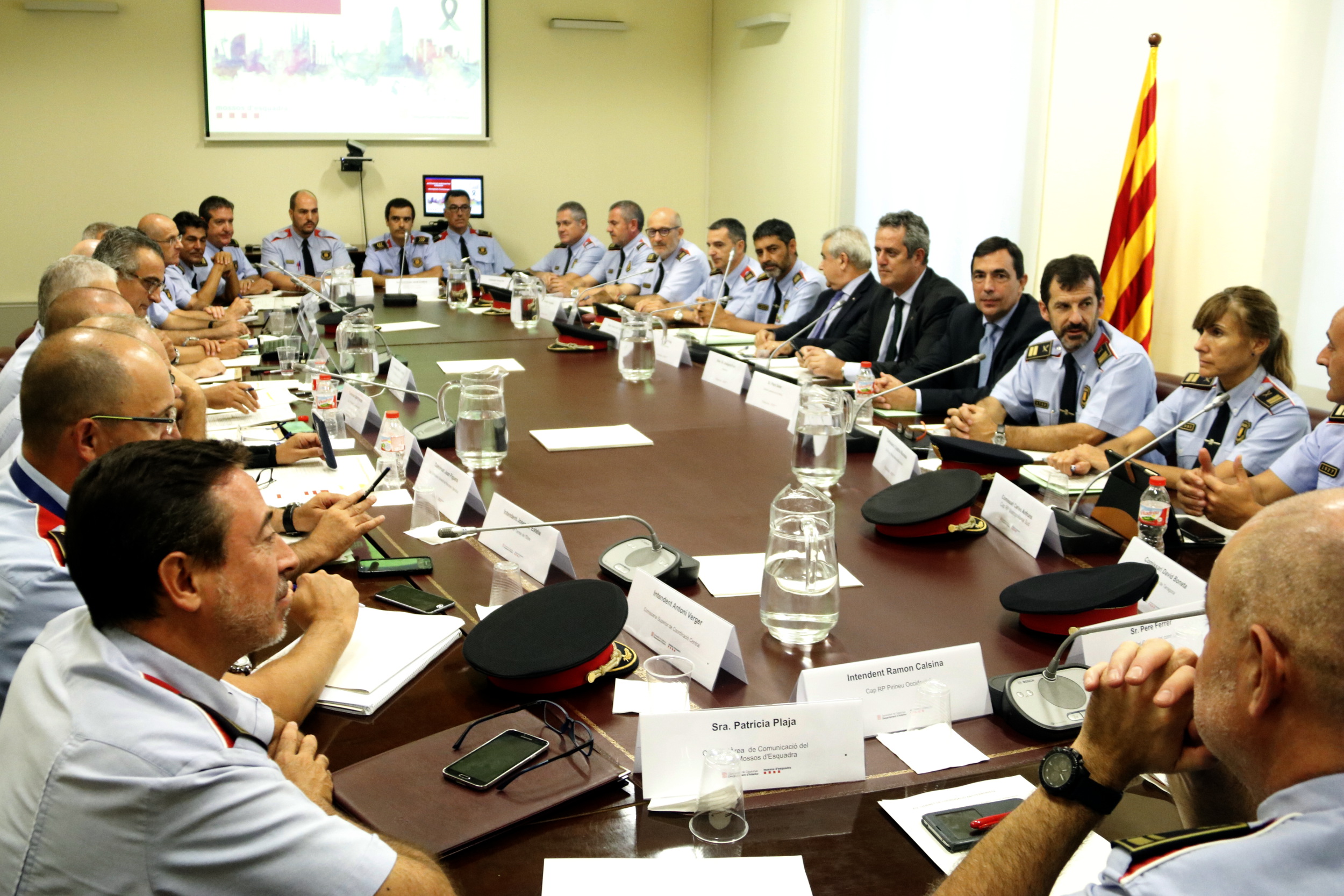 The antiterrorist coordination meeting held in Barcelona on Monday