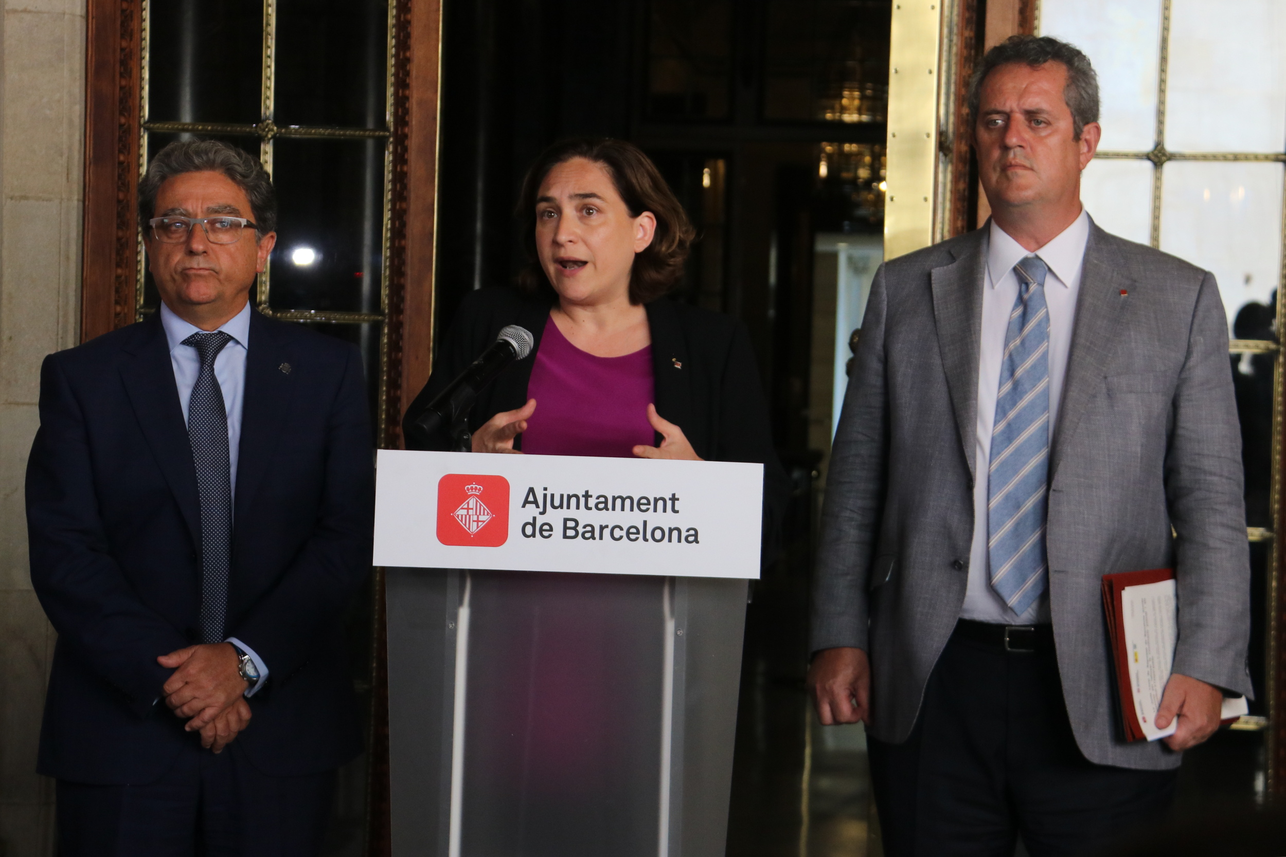 Barcelona mayor Ada Colau announced the measures on Wednesday morning
