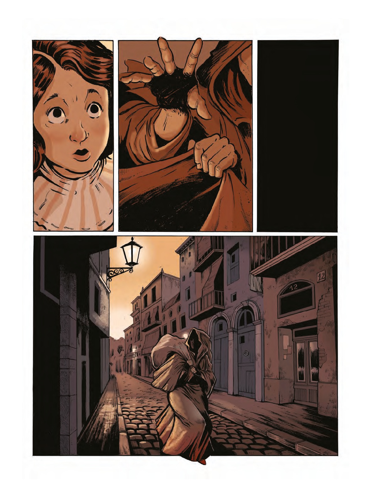 A page of the graphic novel (by Norma Editorial)