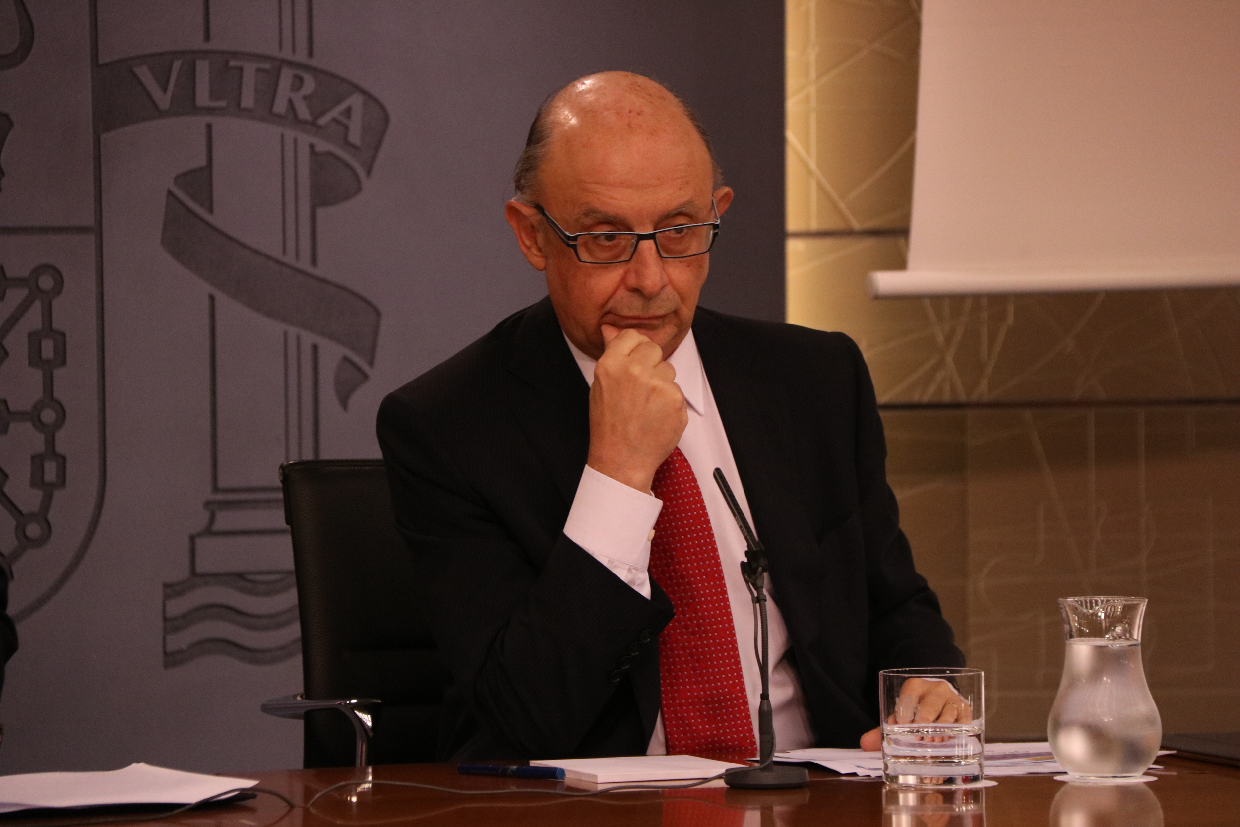 Spain's Treasury minister, Cristóbal Montoro