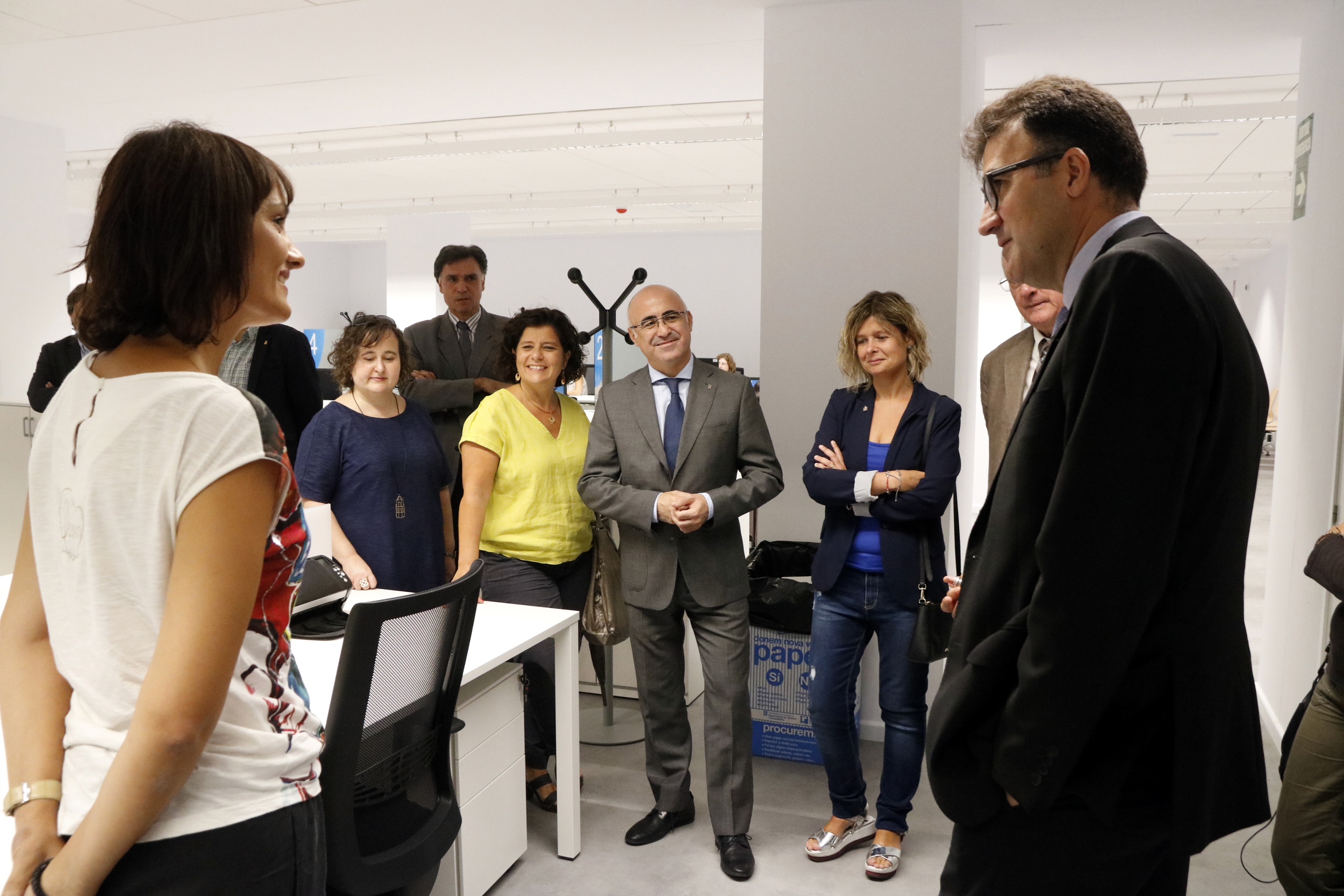 Catalan tax secretary, Lluís Salvadó, at the inauguration of ATC new offices in Reus (by ACN)