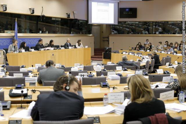 The Commissioner for Human Rights of the Council of Europe, Nils Muiznieks, at the meeting on “ Specific threats to fundamental rights in Europe” (by EP)