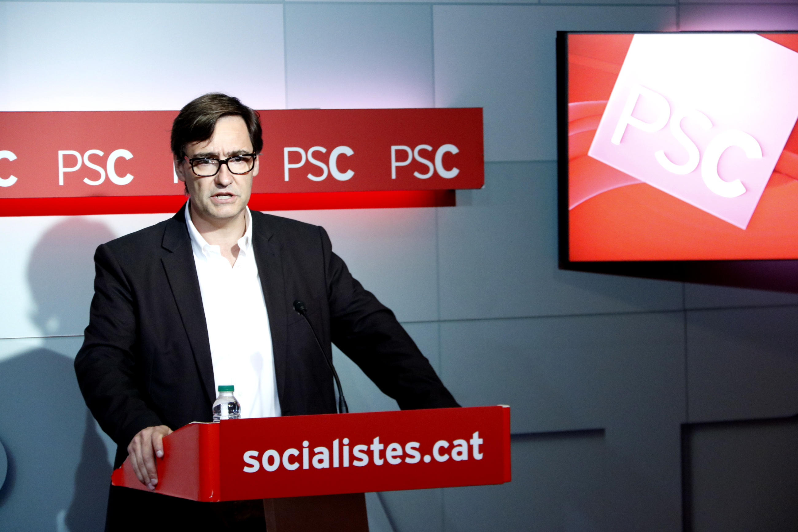 Catalan Socialists spokesman Salvador Illa