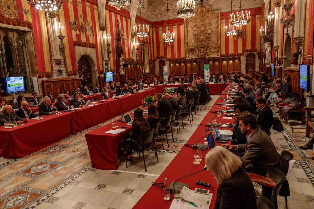 The Alliance of European Cities Against Violent Extremism meeting in Barcelona on Wednesday (Ada Colau, Twitter)