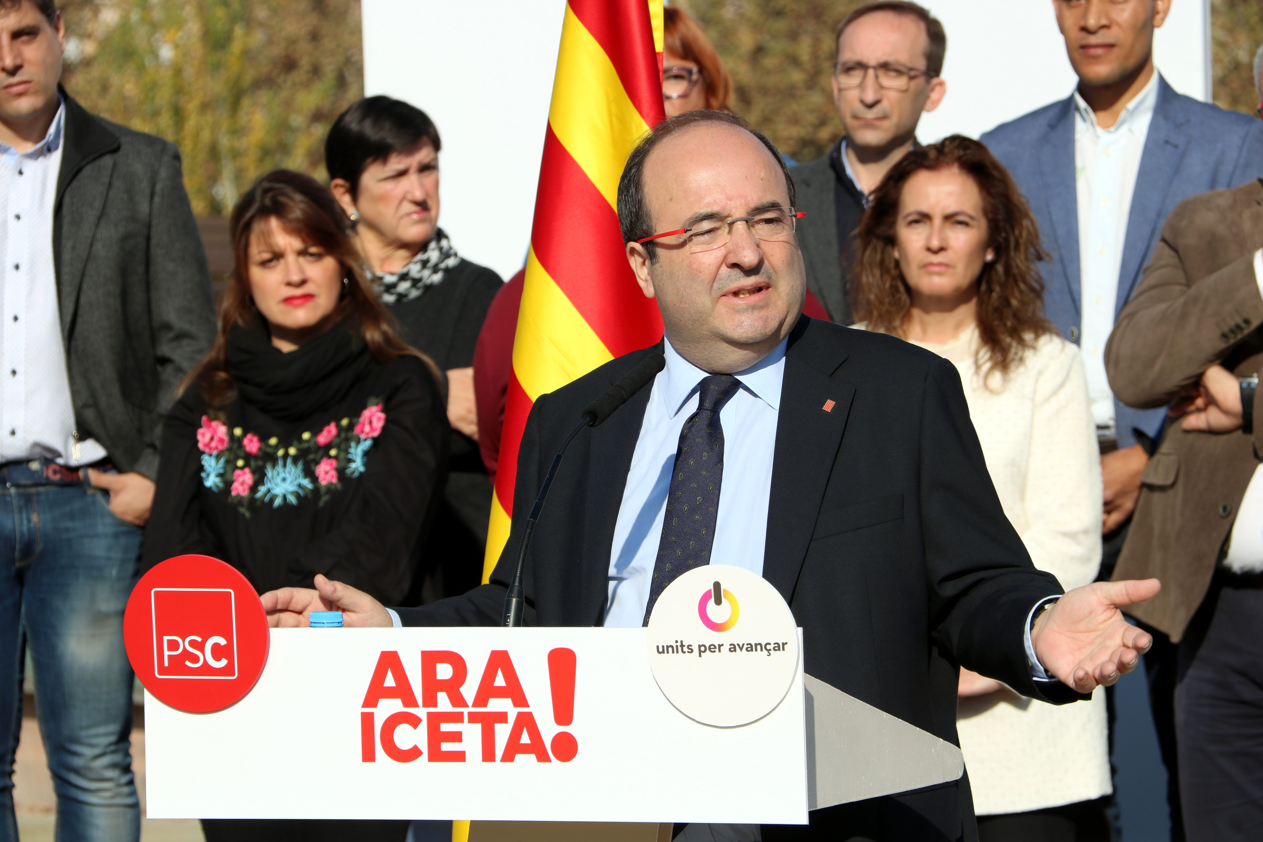 Miquel Iceta, the PSC election ticket (by ACN)