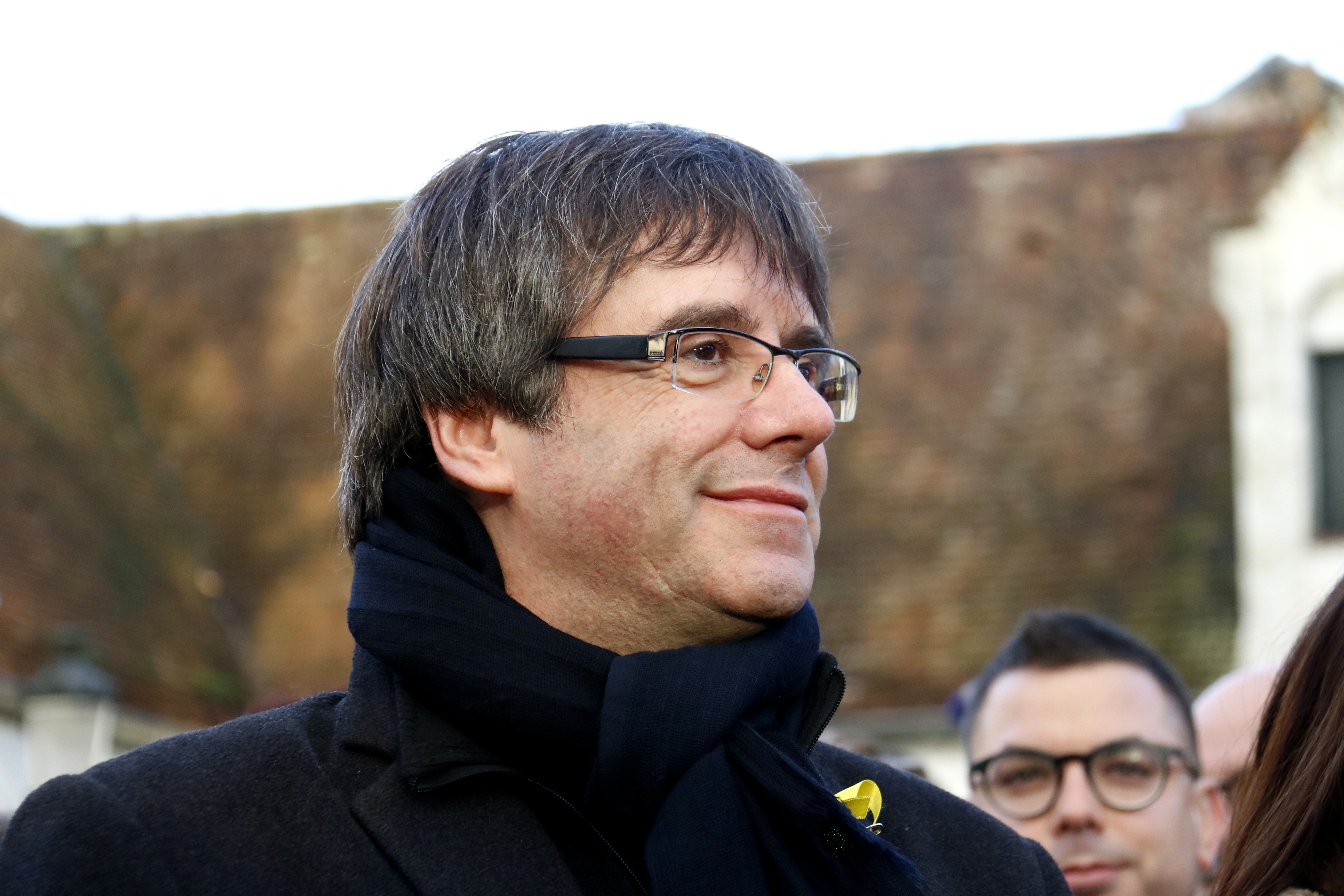 Carles Puigdemont in Belgium (by ACN)