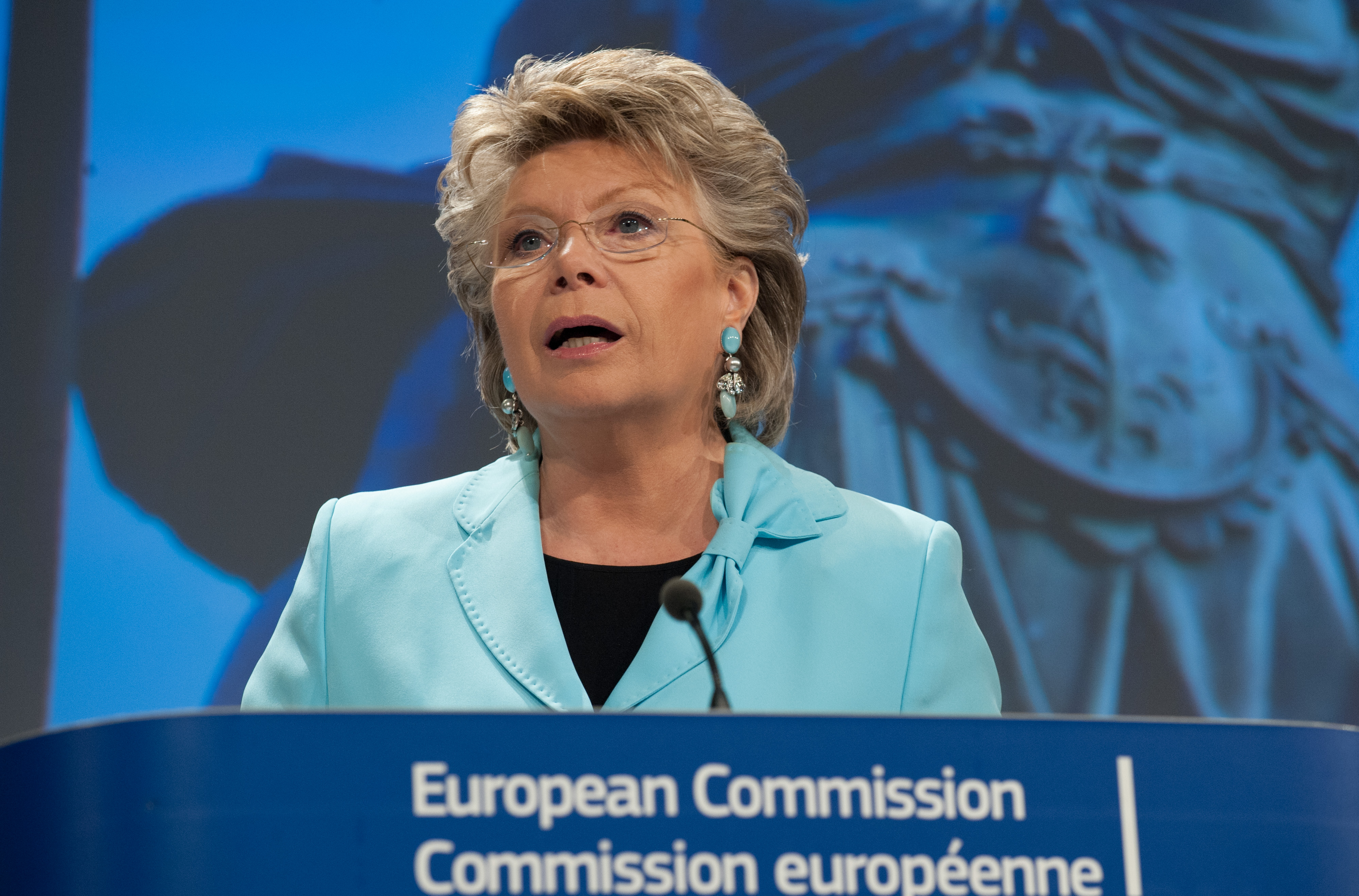 Former European Comission vice president Viviane Reding (by EBS)