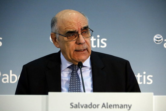 The president of Abertis, Salvador Alemany (by Josep Ramon Torné)