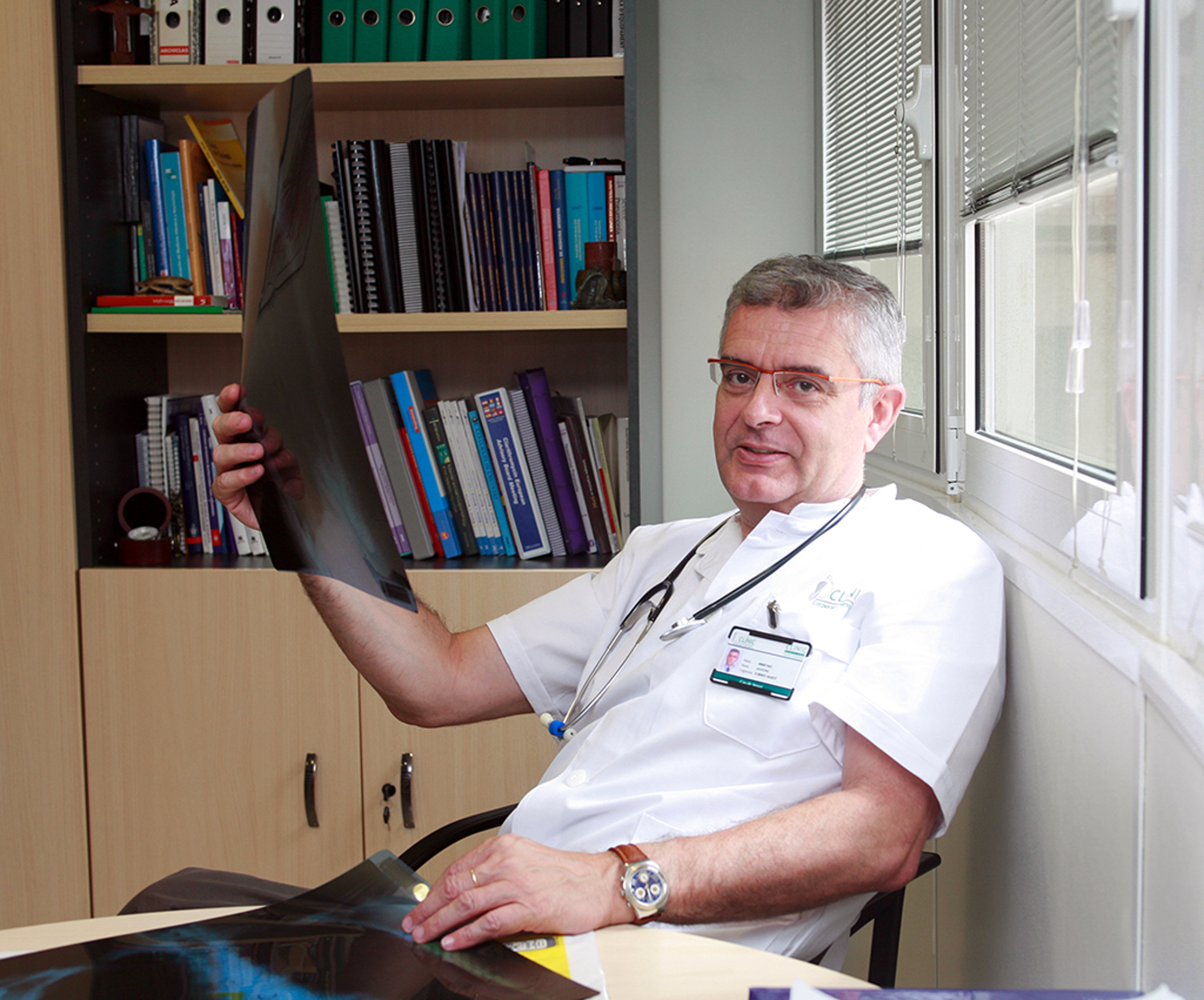 Dr Antoni Torres, chief investigator in antibiotic study (by ACN)