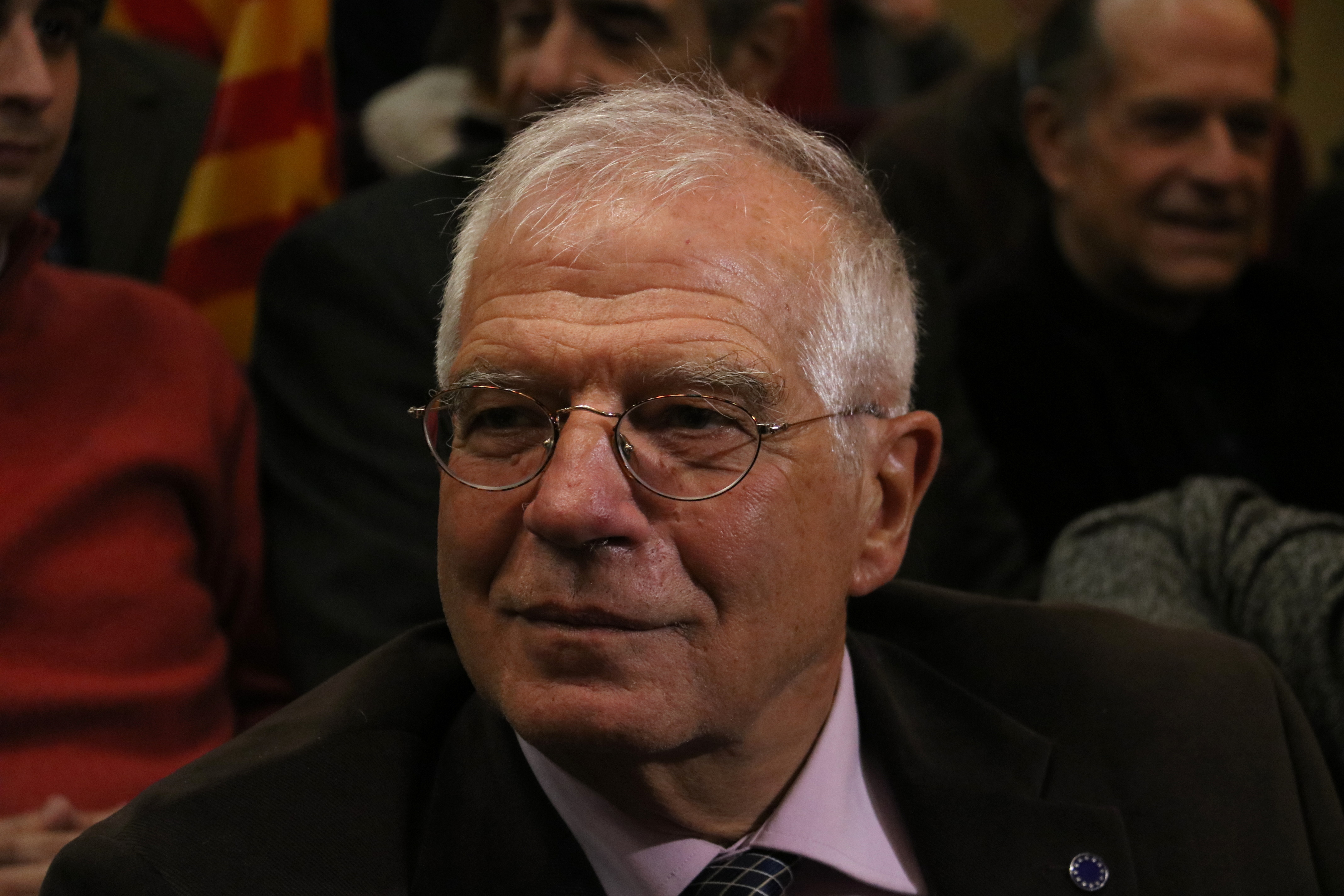Former European Parliament president Josep Borrell on December 15 2017 (by Maria Belmez)
