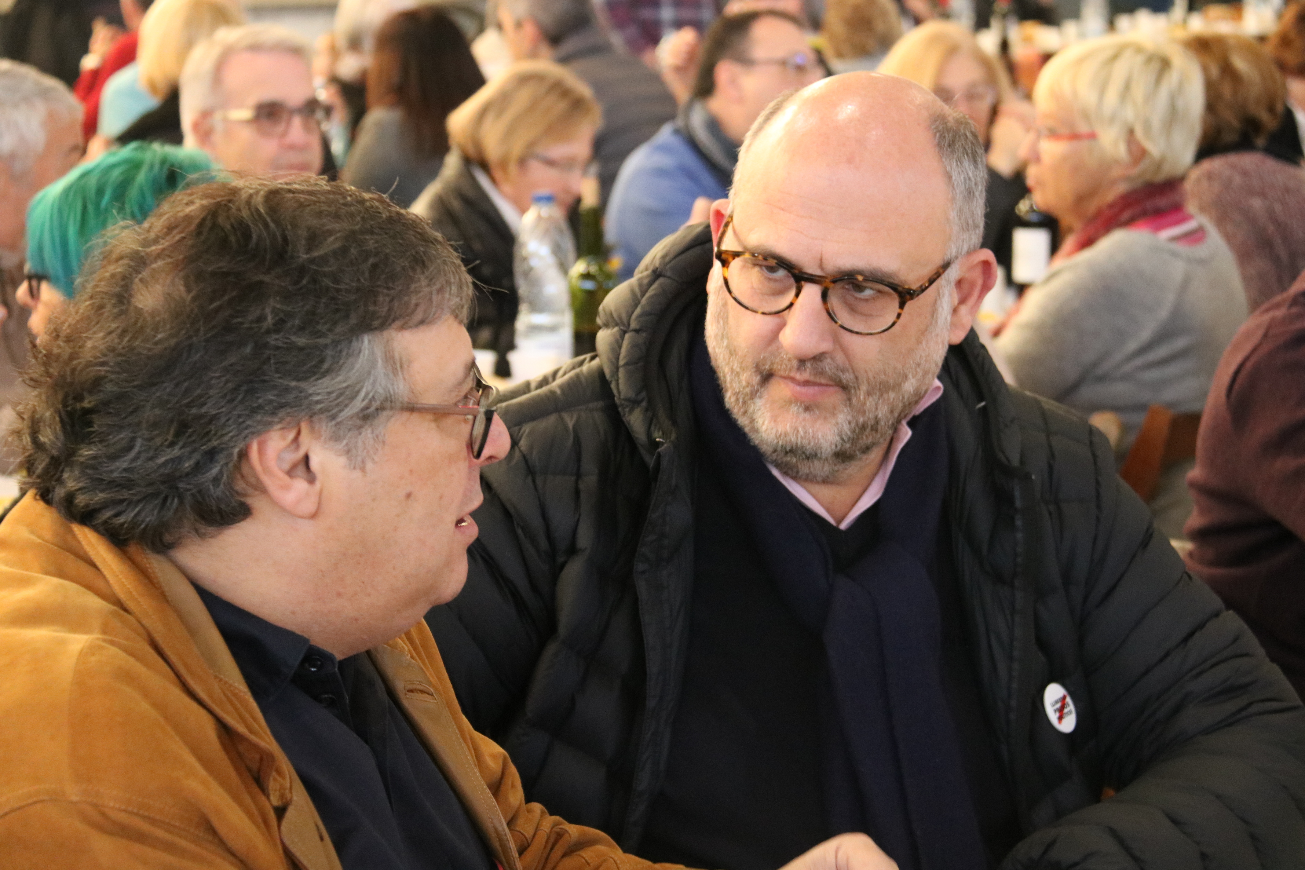 Spokesperson for Together for Catalonia Eduard Pujol on December 17 2017 (by Bernat Vilaró)