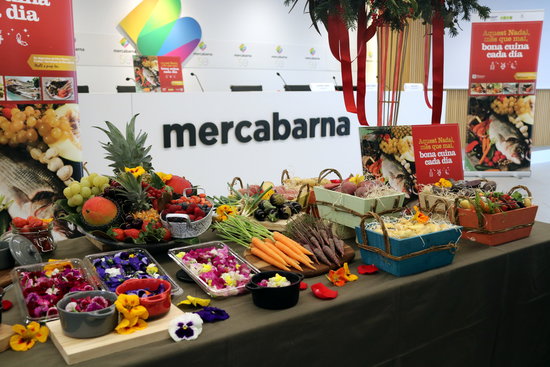 Products exhibited in Mercabarna (by Àlex Recolons)