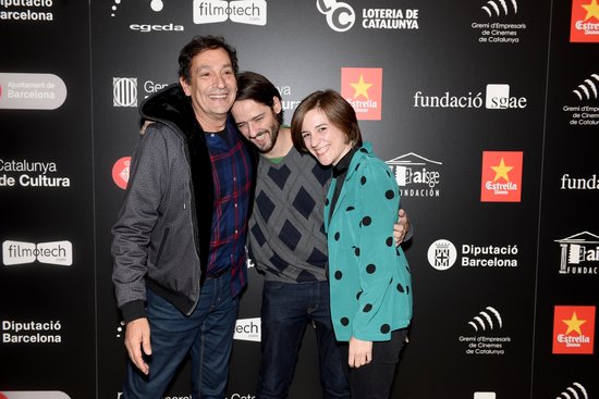 Catalan film-makers Agustí Villaronga, Carla Simón and Carles Marqués-Marcet (by Marc Medina)