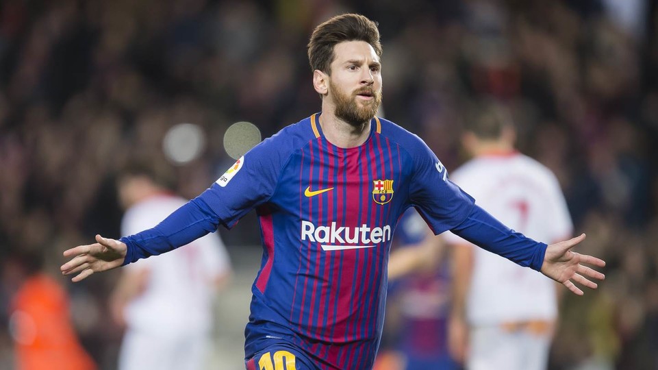 Leo Messi scored the winner against Alavés (by Victor Slagado, FCB)