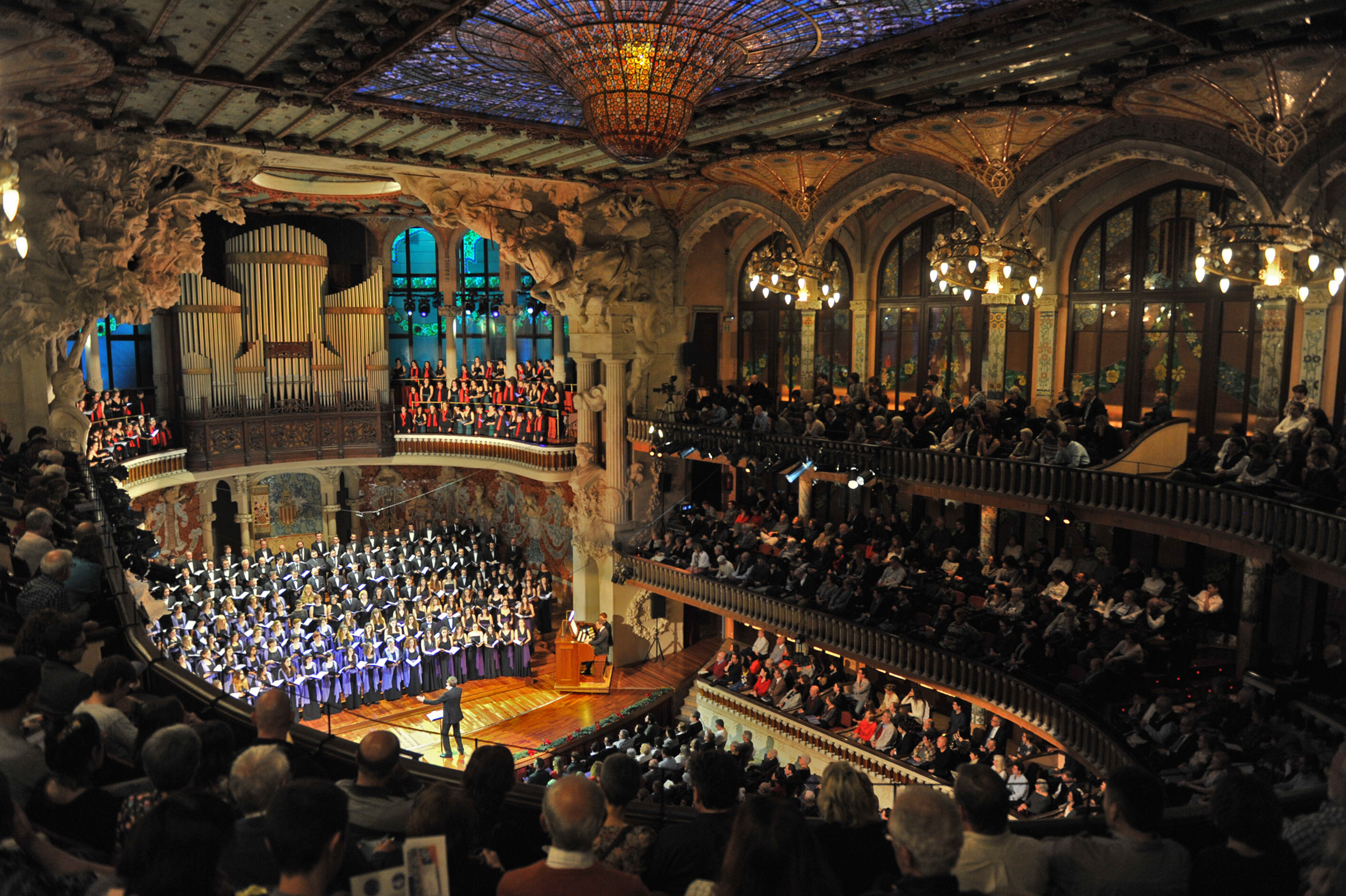 The Palau de la Música concert hall