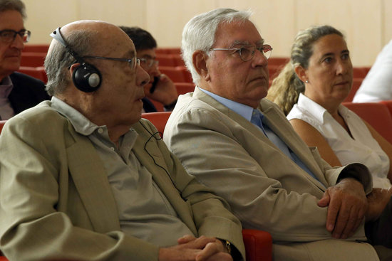 The main leaders of the Palau case: Fèlix Millet, Jordi Montull and his daughter, Gemma