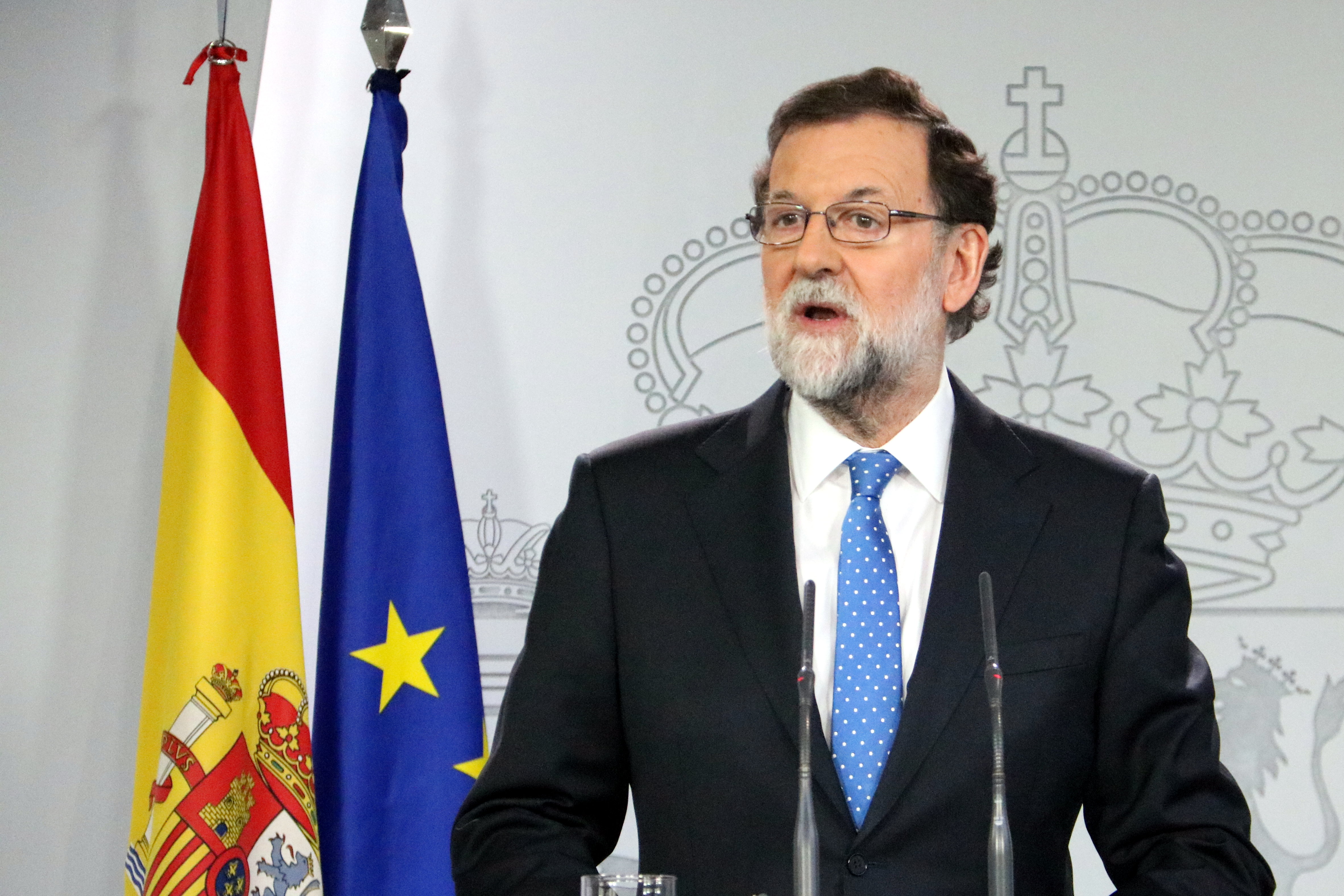 Mariano Rajoy on December 22 2017 (by Tania Tapia)