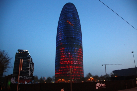 Torre Agbar, located in Barcelona's 22@ innovative district (by Josep Ramon Torné)
