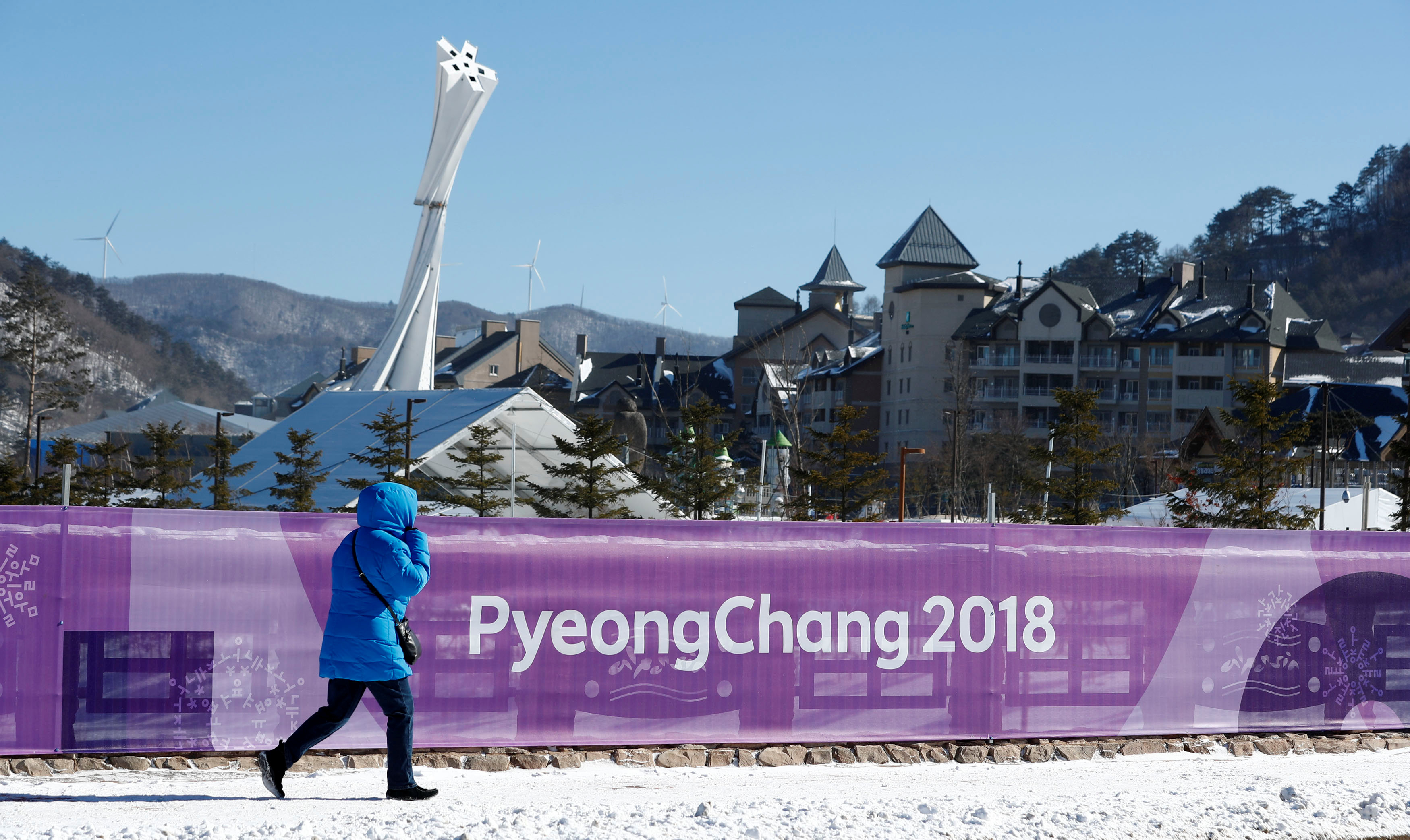 The Alpensia resort in Pyeongchang (by Reuters)