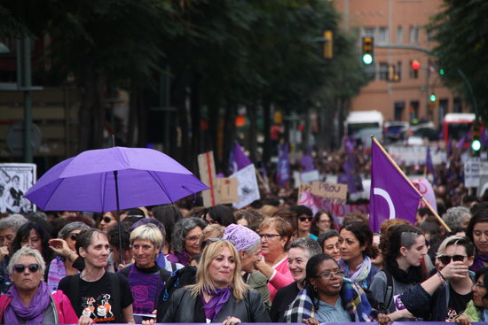 A feminist march in Tarragona (by ACN)