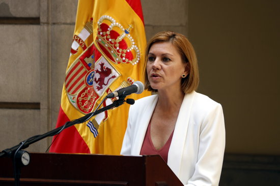 The Spanish defence minister, María Dolores de Cospedal