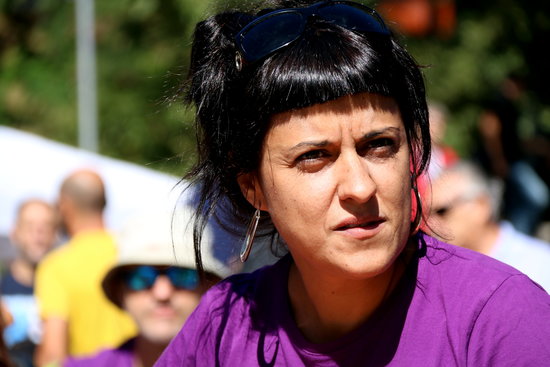 Catalan leader and CUP former MP Anna Gabriel (by ACN)