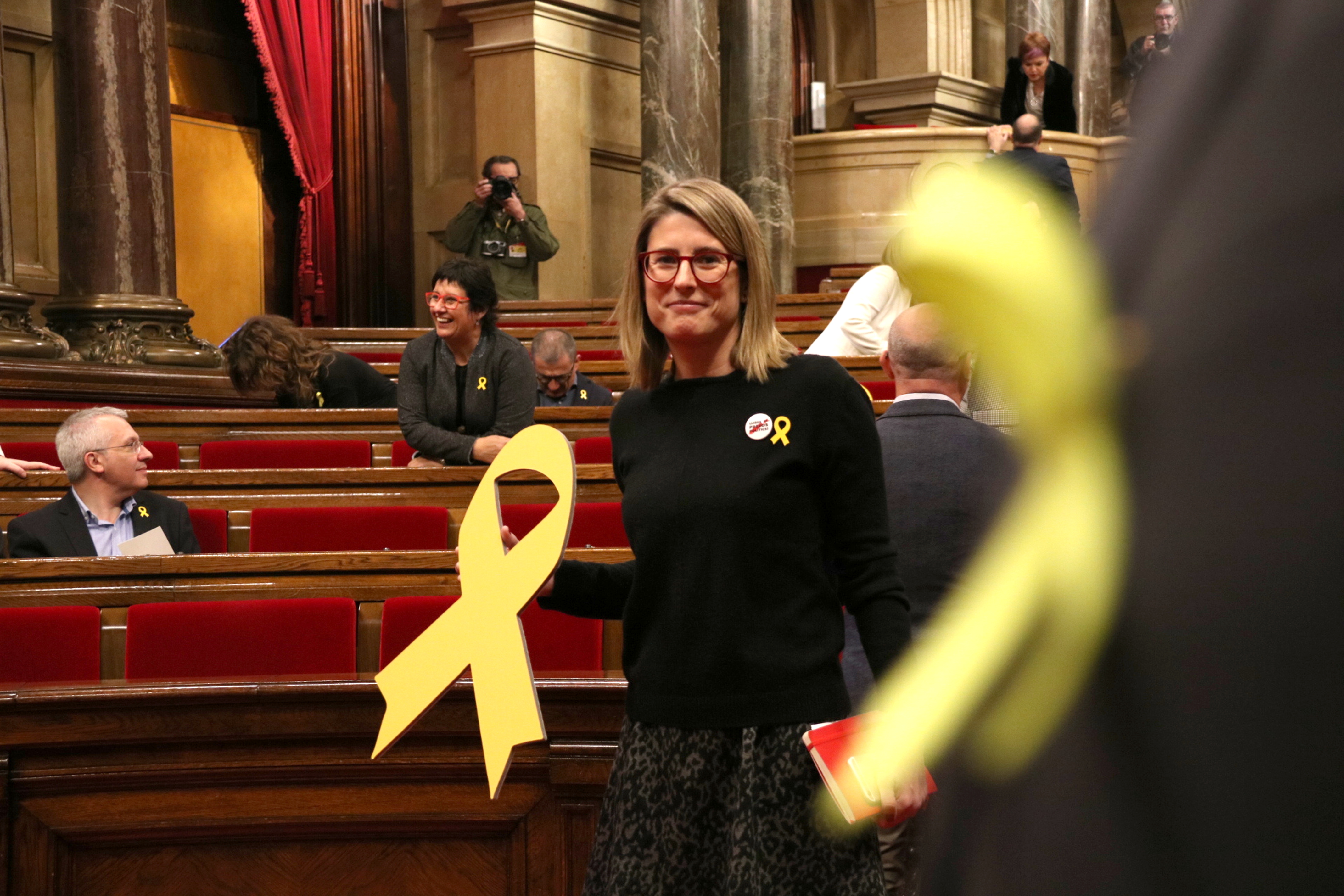 The spokeswoman of Junts per Catalunya (JxCat), Elsa Artadi (by ACN)