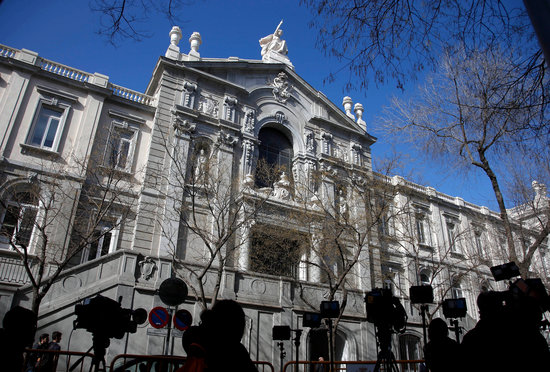 The Spanish Supreme Court on January 30, 2018 (by Javier Barbancho)