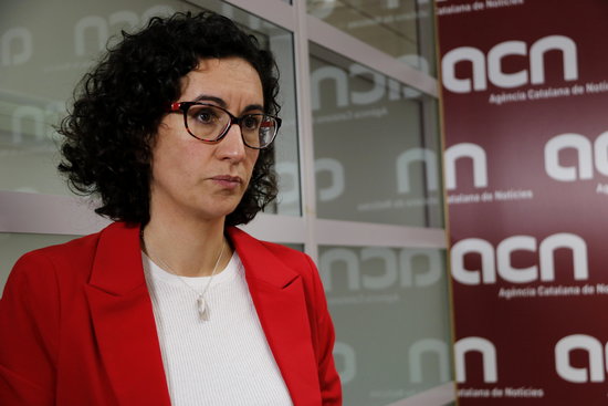 Esquerra Republicana's secretary general, Marta Rovira (by Guillem Roset)