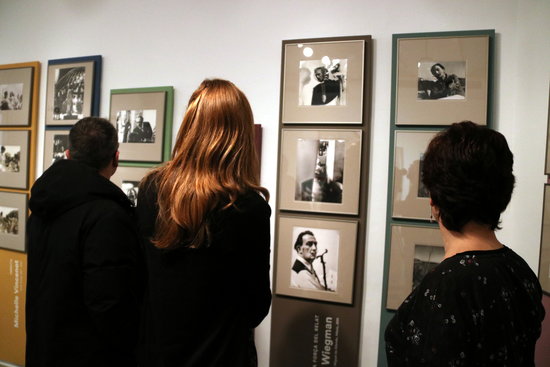 The exhibition displaying images of Dalí (Jordi Altesa)
